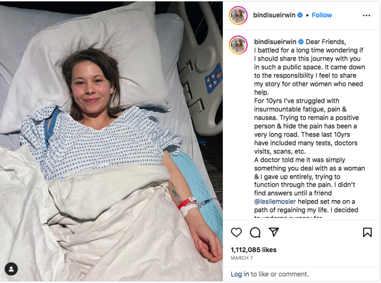 Bindi Is On The Road To Recovery After Ten Years Of Indescribable